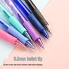 Customizable 0.5mm Thermo-Erasable Clickable Rollerball Pen, Crystal Blue with Magic Eraser, LOGO Customization Available.