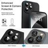 Coque pour iPhone 16 Pro - Protection Ultra Slim - Antichoc - Anti-Rayures - Noir