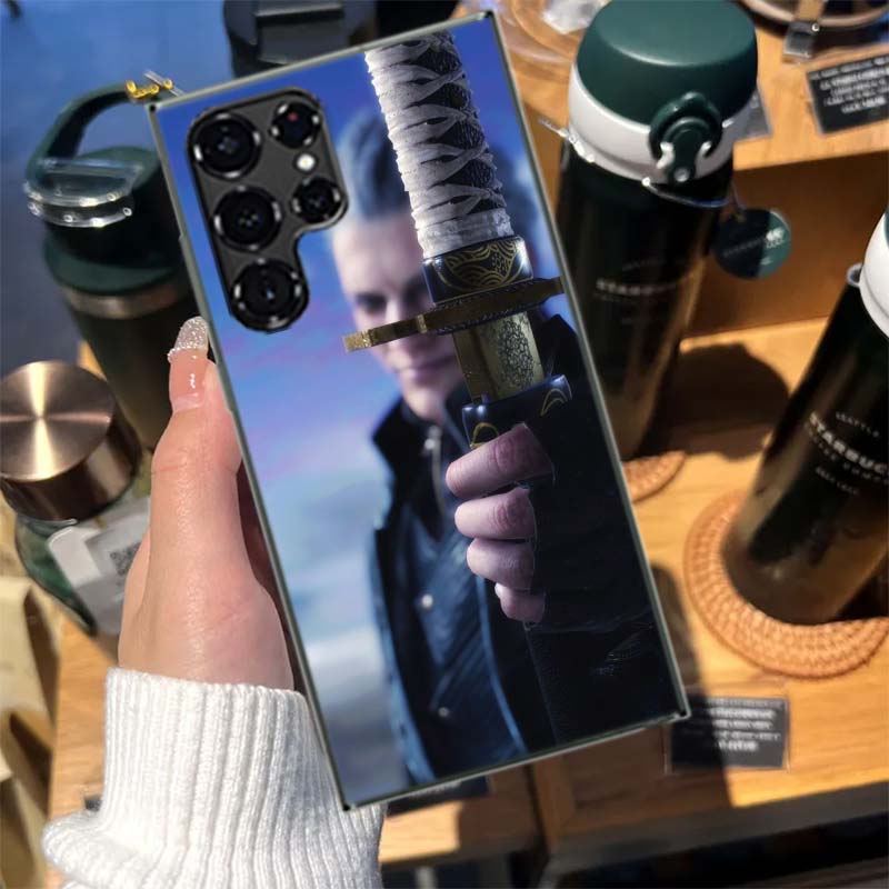 D-Devil May Cry DMC Cases Phone Case for Samsung Galaxy S26 Ultra S25 Edge S24 S23 FE S21 Plus S20 S22 S10 Cover TPU Capa Shell