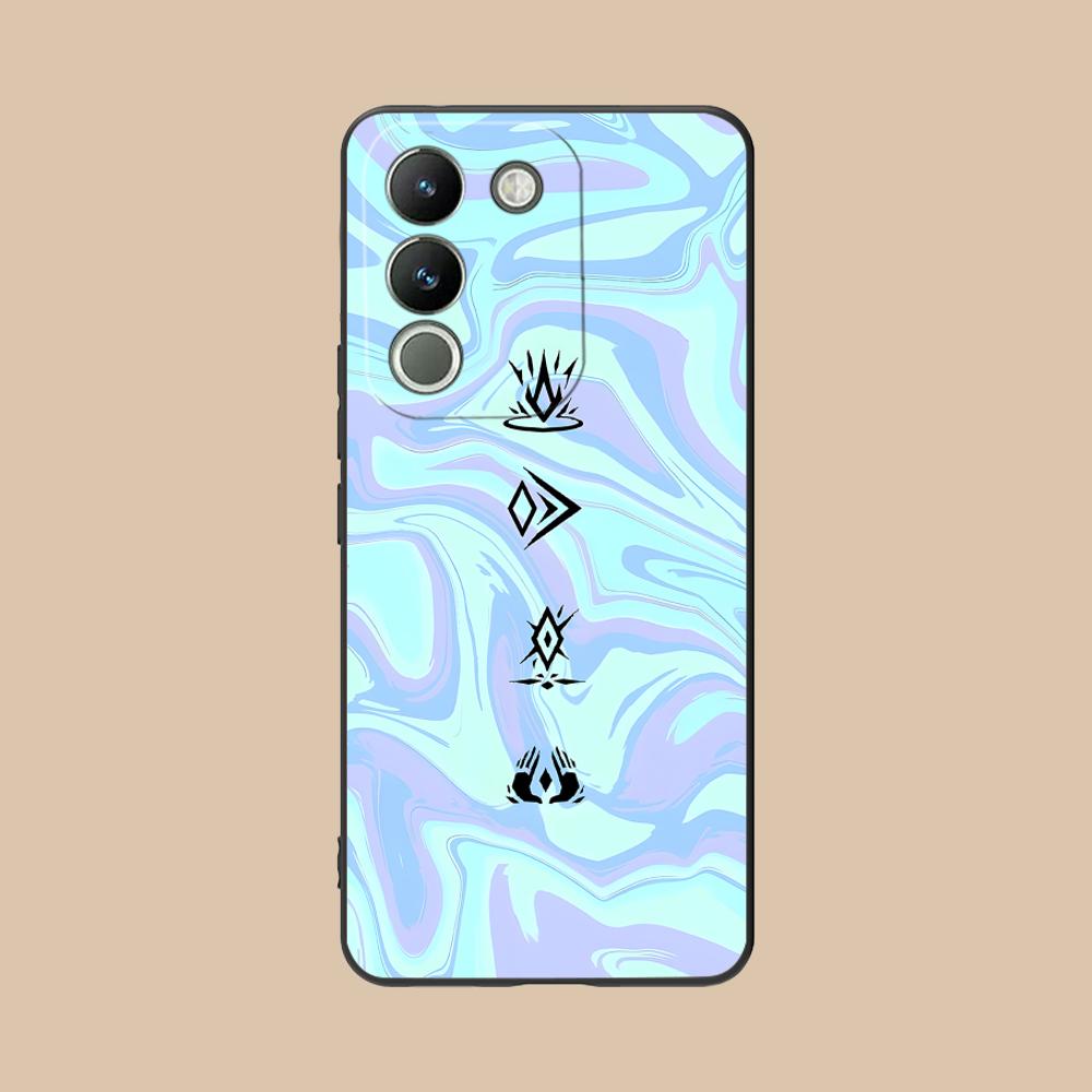 Valo Waylay Phone Case for VIVO V60 V50 V40 V30 V29 V27 V25 V23 Pro Lite 5G Soft TPU Shockproof Cover