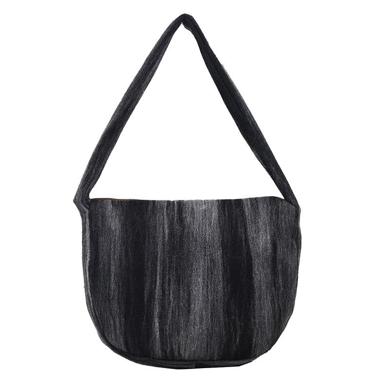 

Винтажная контрастная цветная сумка через плечо, полосатая женская сумка через плечо чёрный