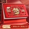 2026 Chinese Red Horse Year Festive Calendar: Hollowed-Out Design, Corporate Gift