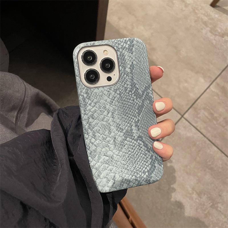 Premium Crystal Snake Skin Pattern Phone Case for iPhone 11-14, Pro/Max Models