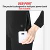 Heated Underwear for Men and Women Winter Warm 20 Areas Electric USB Heated Heating Shirt and Pants Set App Control 5