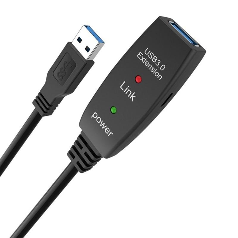 USB 3.0 Удлинительный кабель A Папа на Маму Линия-удлинитель с усилителем сигнала для Udisk, Телефонов, MP3/MP4 плееров