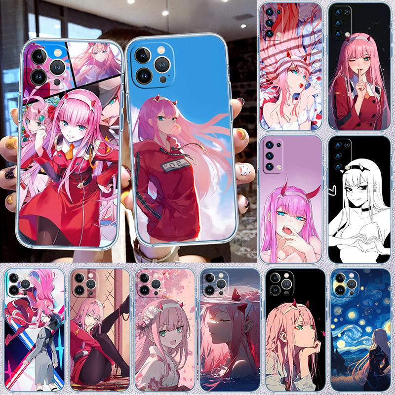BH49 Zero Two Transparent Phone Case for Motorola Moto Edge 20 30 40 50 S30 Fusion Ultra Pro Neo Lite + G200 G23