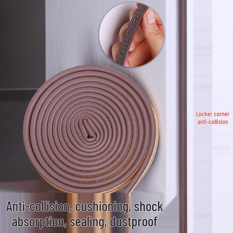EPDM Self-Adhesive Rubber Strip: Soundproof, Dustproof, Anti-Collision Window & Door Seal
