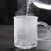 450ml szklany kubek zlewka mleko śniadanie kubek do kawy odporny na wysokie temperatury kubek ze skalą Drinkware