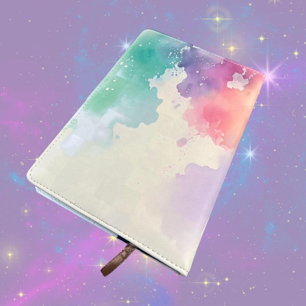 Cobalt Planet Lockable Diary for Girls, A5 Size, with Combination Lock and Ballpoint Pen, Secret Notebook Gift (Marble A)