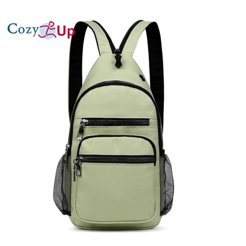 Cozy Up Unisex Multi-functional Chest Bag with One Shoulder and Two Shoulders for Both Men and Women