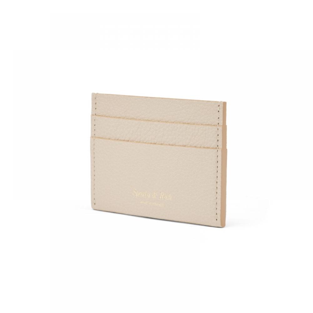 Sporty   Rich Ac743cr Cream Sr Grain Card Holder
