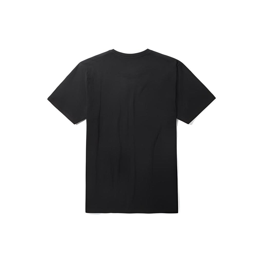 Vans Art Alliance Printed Sports Crew Neck Short Sleeve T-Shirt Men Tops Black VN0A3ZNOBLK