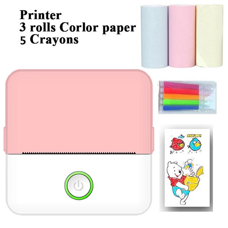 Przenośna Mini Kieszonkowa Drukarka X6 - Bluetoothowa Termiczna Drukarka do Zdjęć dla Uczniów