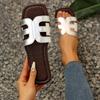 2025 New Women Slippers Flat Non-slip Outdoor Slippers Open Toe Beach Female Sandals Sexy Designer Shoes Slides Woman