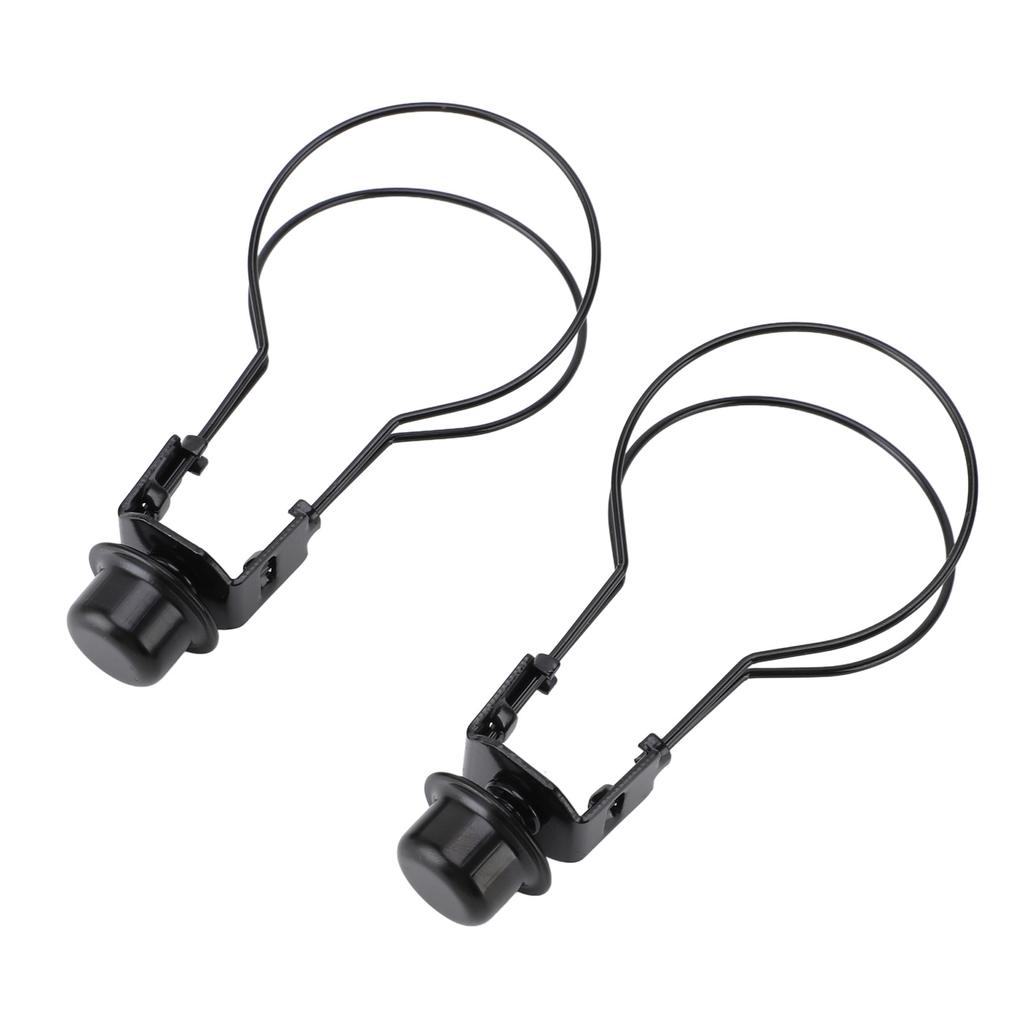 Bulb Clip Adapter Metal Wire Rust Proof Clip On Bulb Lampshade Holder with Finial Top for Table Lamp Floor Lamp 2pcs