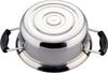 Wahei Freiz 22cm Double-Handled Pot, Boil-Resistant, for Noodles, Stews, and Boiling, IHGas Compatible, KR-7865