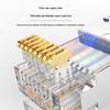AUCAS Cat 8 RJ45 Shielded Gold-Plated Connector