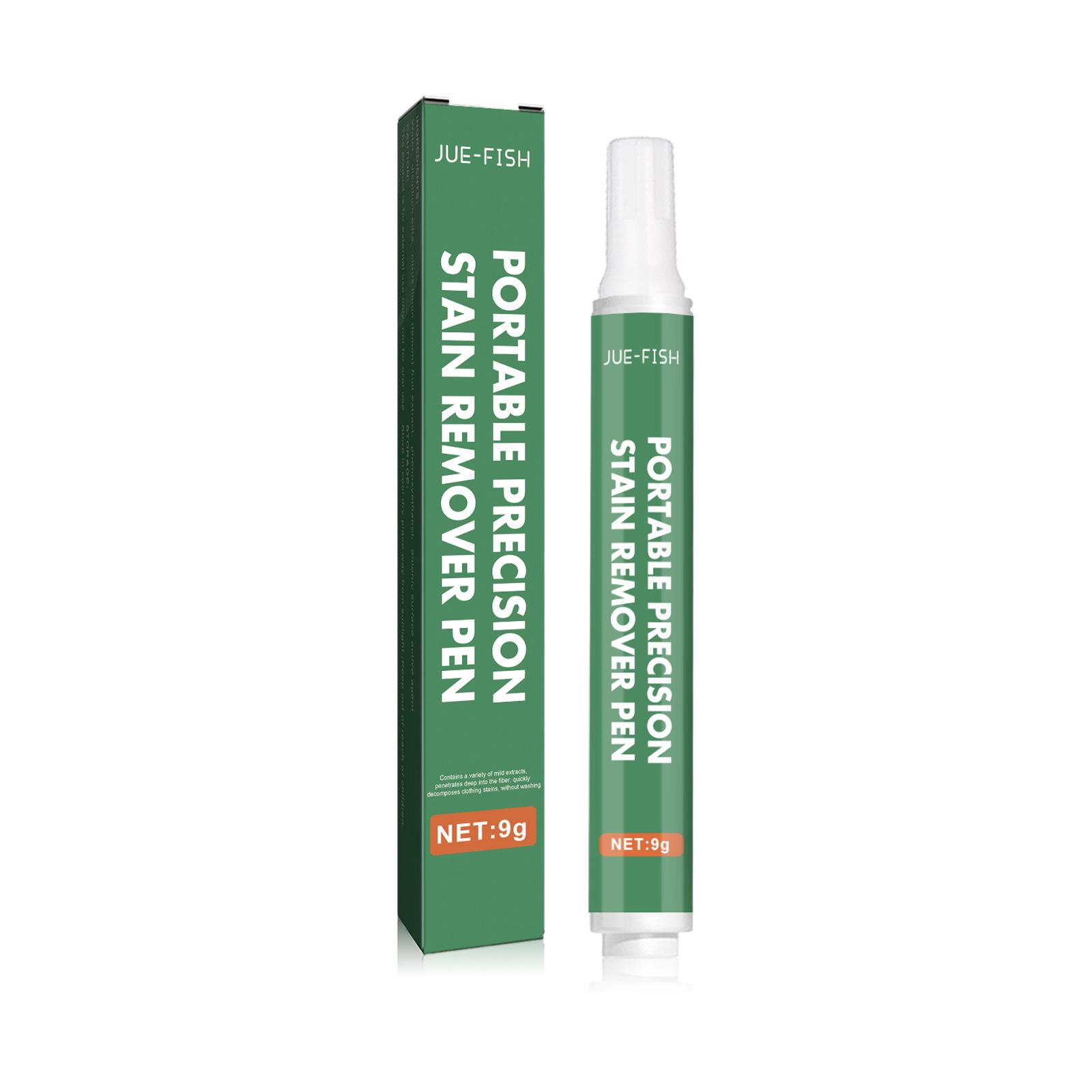 Jue-Fish Portable Stain Remover Pen: Effortless Oil and Yellow Stain Cleaner for Clothing
