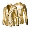Men Bling Sequins Tuxedo Suit Two Button Party Coat Blazer Gentleman Jacket