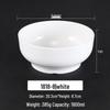 White Melamine Noodle Bowl