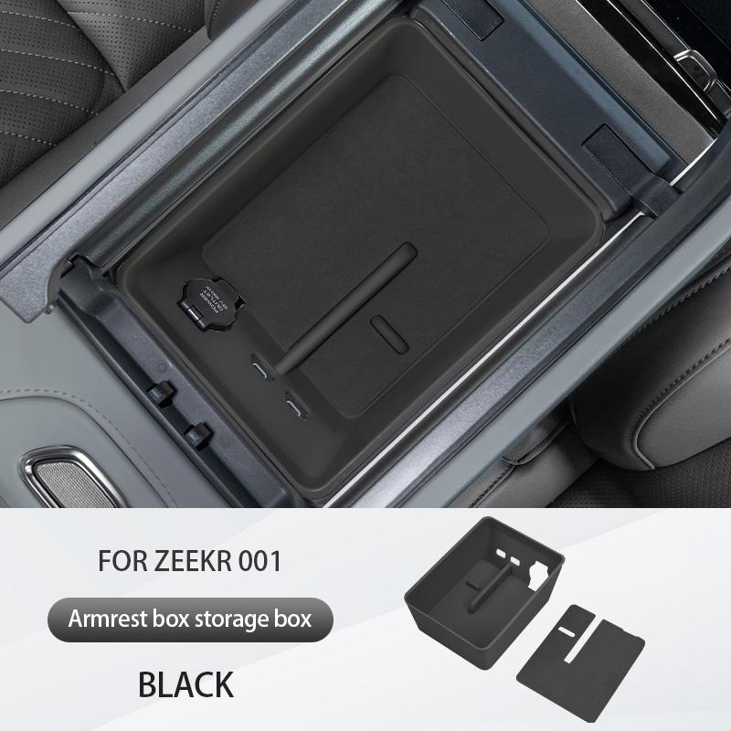For ZEEKR 001 2025 2025 2025  Armrest Box Storage Box Central Control Storage Box Car Interior Accessories