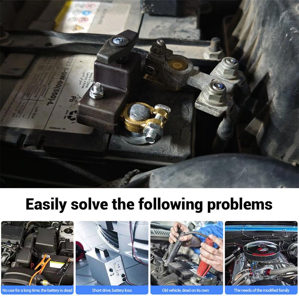 Car Battery Disconnect Isolator Cut Off Switch 12-24V Universal Battery Terminal