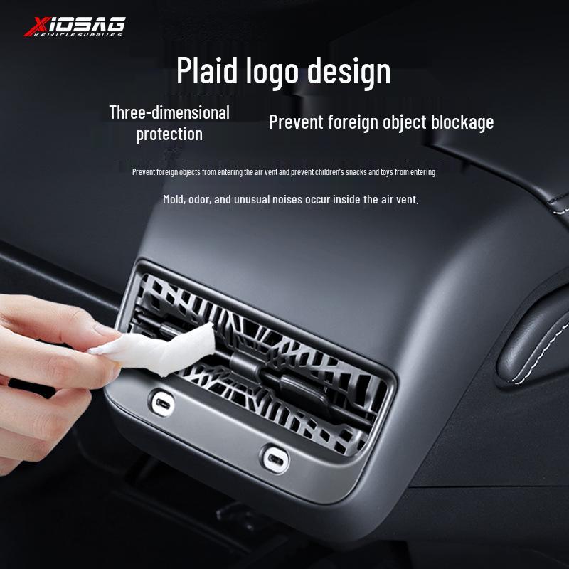 Enhanced Decorative Accessory for Tesla Model 3Y Rear Air Vents