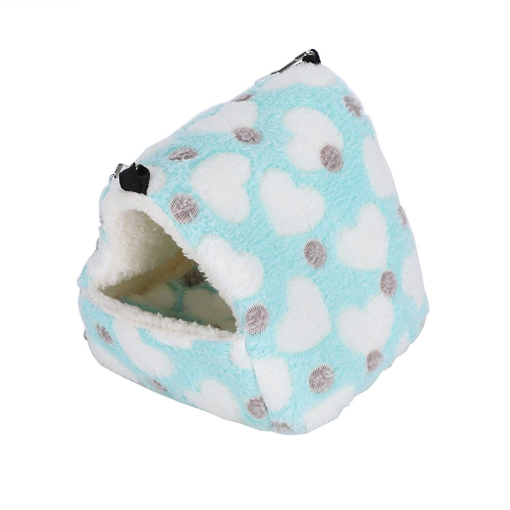 Hamster Schlafsack Haustier Hängend Niedlich Schlafzimmer Herzförmig Schloss Hängematte Schwamm PlüschM