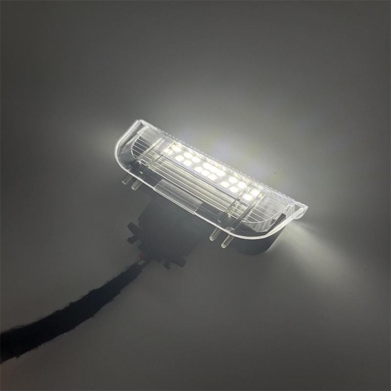2Pcs Door Warning Welcome Courtesy Light LED Lamp Decorative Lamp for Golf 5 6 7 Mk5 Mk6 Mk7