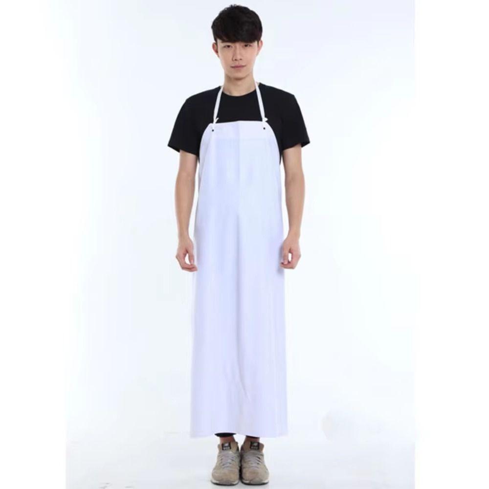 Extra Wide Shoulder Straps Waterproof Dishwasher Apron Odorless Food Chef Apron  Dishwashing