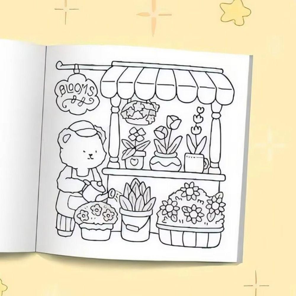 Spooky Cutie Coloring Book Featuring Adorable Creepy Creatures Doodles Book  Adults and Teens