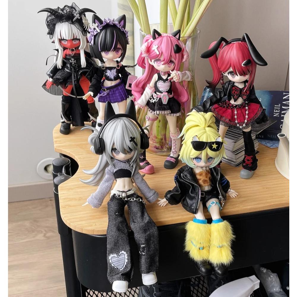 New Ten Thousand Escape Plans Surprise Blind Box Bjd Doll Movaball Anime Action Figure Pvc Statue Decoration Girl Birthday Gift