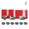 Ge Kiln 10-Piece Ceramic Tea Set