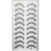20 Style 10 Pairs Natural 3d Mink Lashes Soft False Eyelashes Cross Messy Dense Eye Lashes Extension Makeup Faux Cils Maquillaje