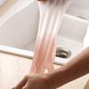 Kitchen Dishwashing Gloves Household Rubber Gloves Women's Waterproof Anti-hook Rubber Durable Gloves Household LM