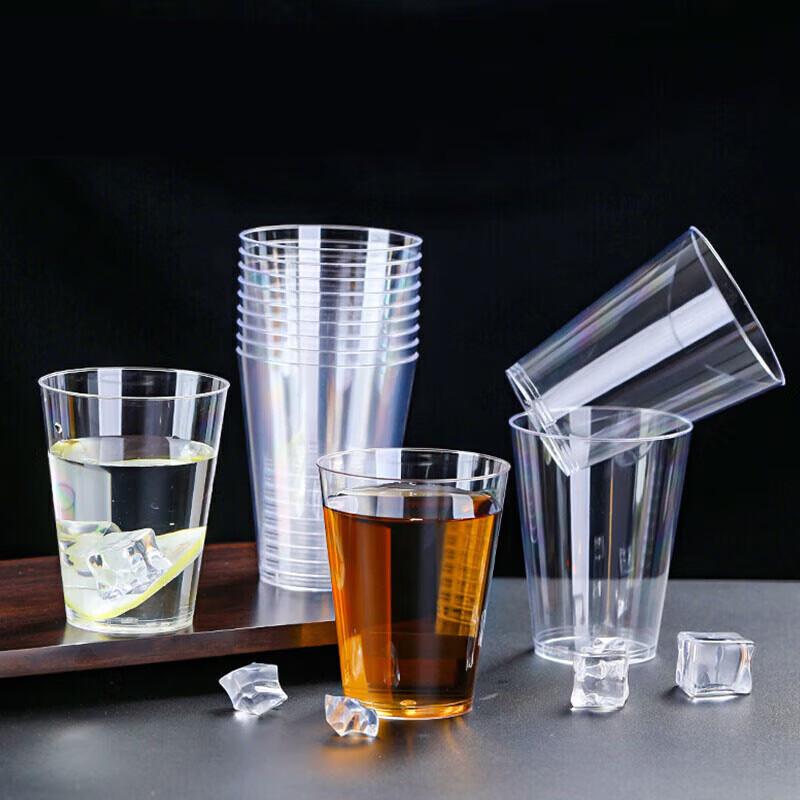 Disposable 300ML Transparent Plastic Cups