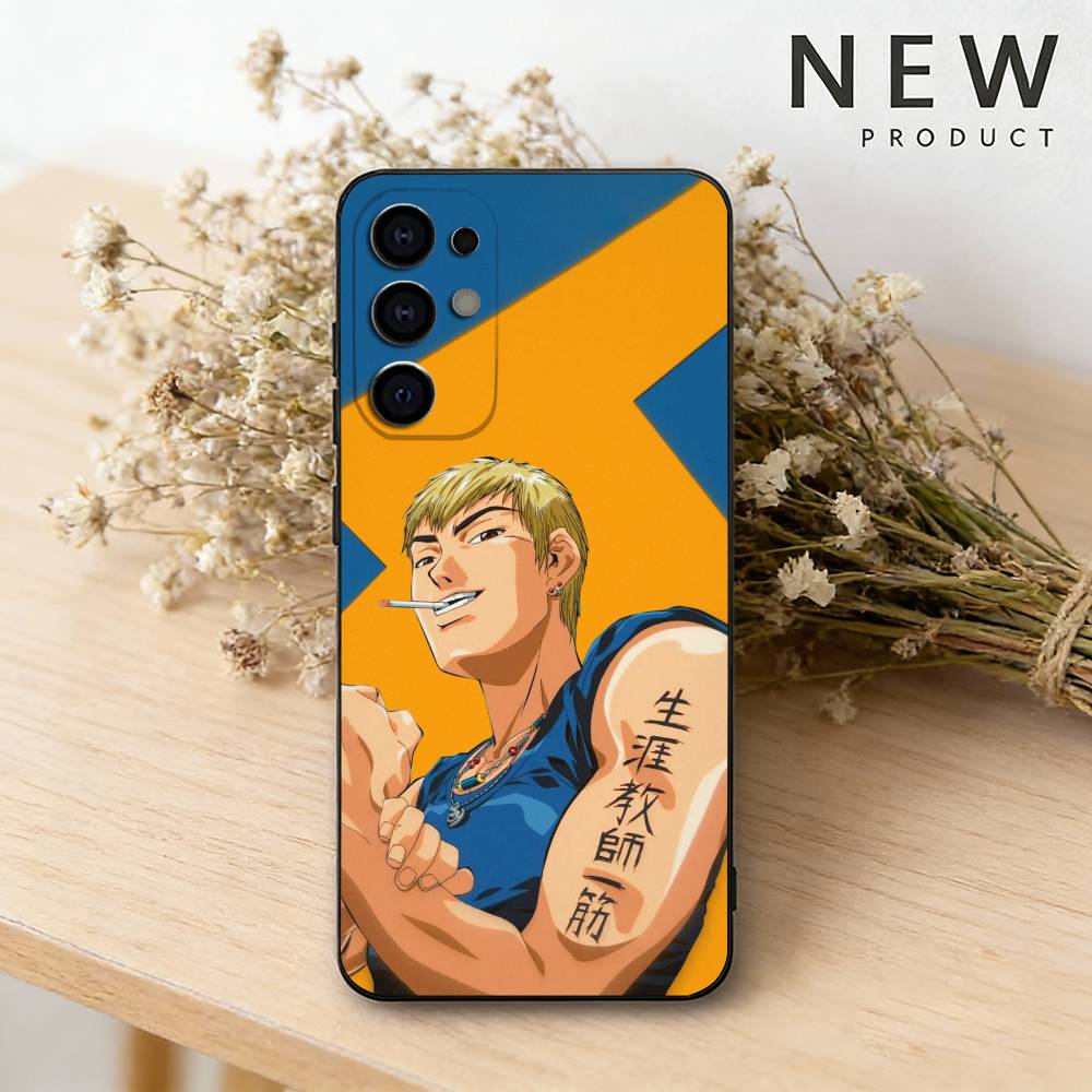 Great T-Teacher Anime Onizukas phone Case For Samsung S26,25,24,21,22,23,30,20,Ultra,Plus,Fe,Lite Black Soft Cover