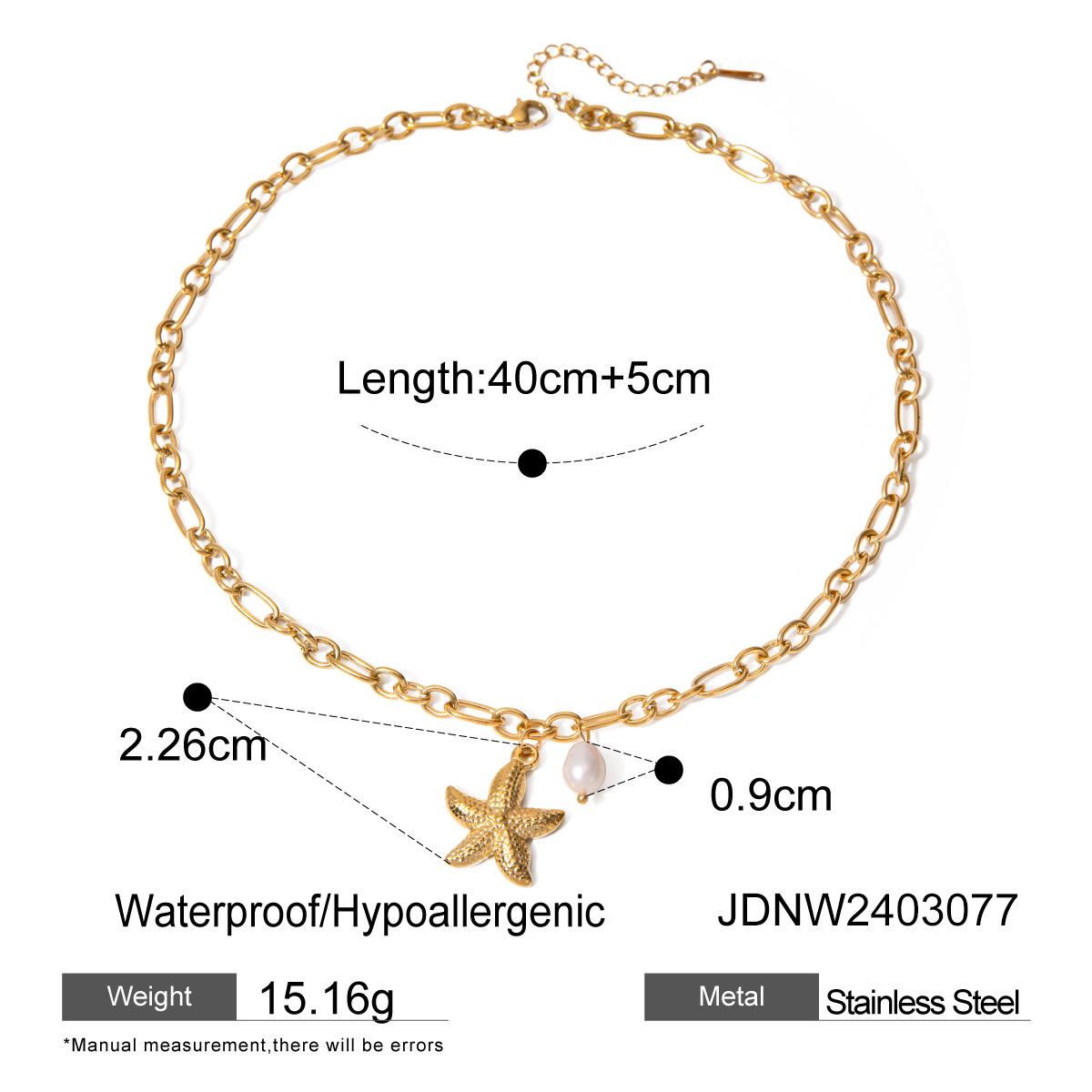 

JYL TS Bracelet Ocean Shell Starfish Symbolizes Adventure & Abundance JDNW2403077 ucla золотий колір
