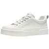 CHERY KALLY Women's Classic First-Layer Leather Platform Sneakers