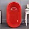 Large Thickened Rectangular Plastic Soaking Tub for Adults and Children