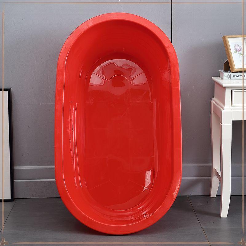 Stor Förtjockad Rektangulär Plastblötläggningskar för Vuxna och Barn