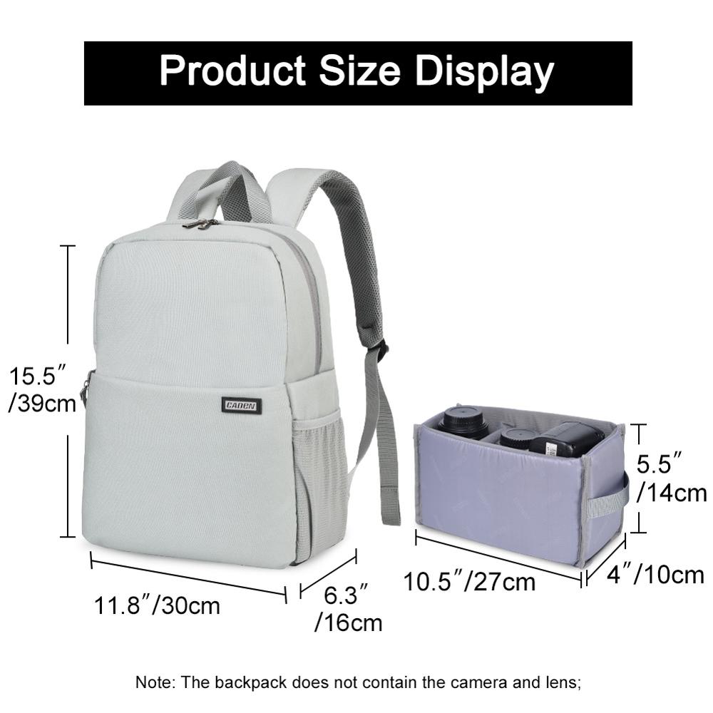 DSLR Camera Backpacks Professional Wear-resistant Large Bags   Cameras Lens Laptop Outdoor Travel Bags