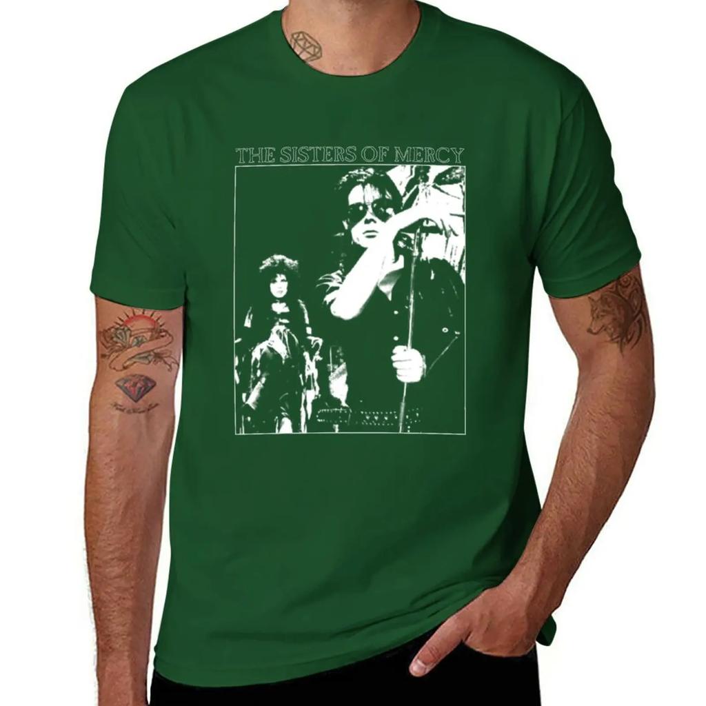 The Sisters Of Mercy T-Shirt Summer Tops Oversizeds Shirts Graphic Tees T Shirts for Men Graphic