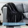 Kuschelige Winter Einfarbig Korallenfleece Flanelldecke - Antistatisch, Einlagig