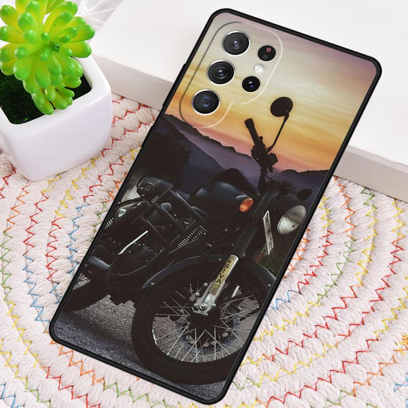 Moto Motorcycle Silicone Phone Case For Samsung Galaxy Note 10 Pro S26 S25 S24 S23 S22 S21 Plus S25Ultra Capa Cover