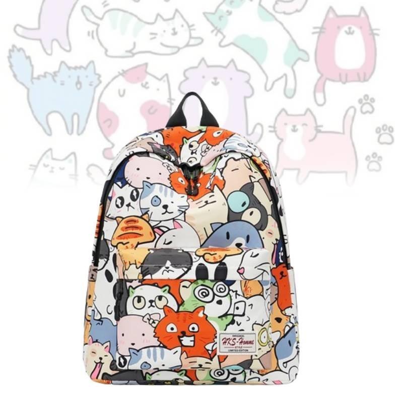 Stylish Japanese Ins Inspired Large Capacity Backpack For College Students Breathable And Waterproof