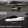 Car Upgrade Decoration Door Handle Cover For Ford Fusion Edge 2006-2012 Chrome Silver Accessories Exterior Styling