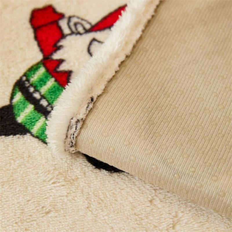 1PC Christmas Decor Sofa Cover for Living Room Thicken Plush Sofa Towel Covers Non-slip Couch Slipcovers Sofa Mat Canape Housse