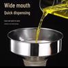 SPSR Extra Thick Large Stainless Steel Funnel