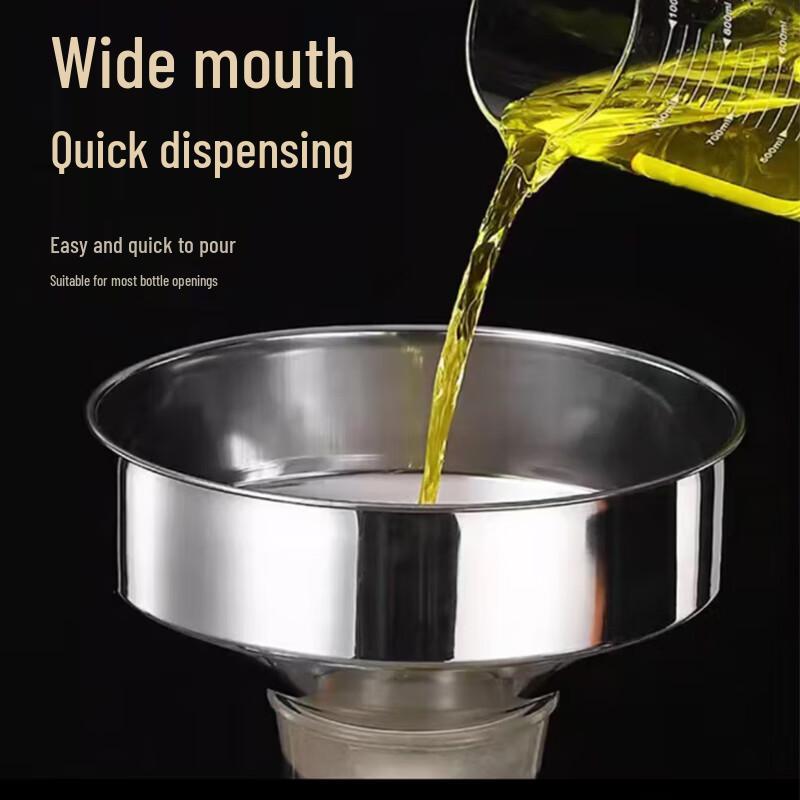 SPSR Extra Thick Large Stainless Steel Funnel